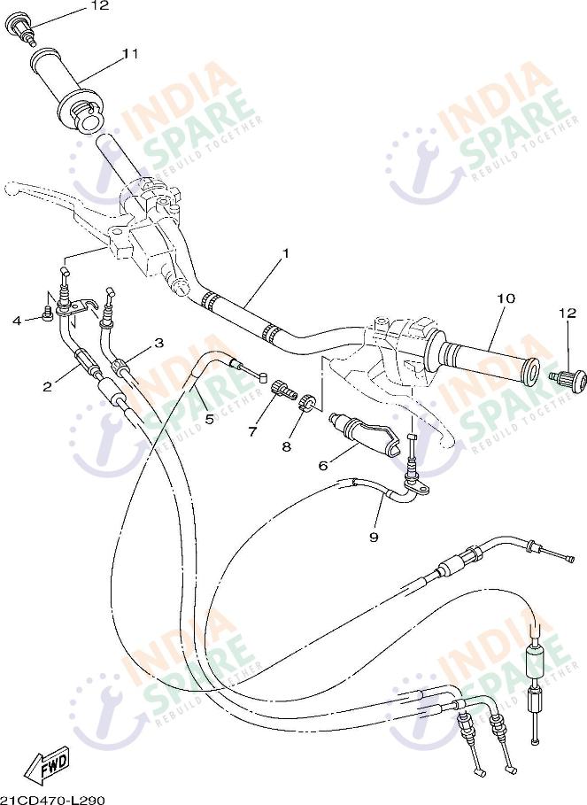 STEERING HANDLE & CABLE
